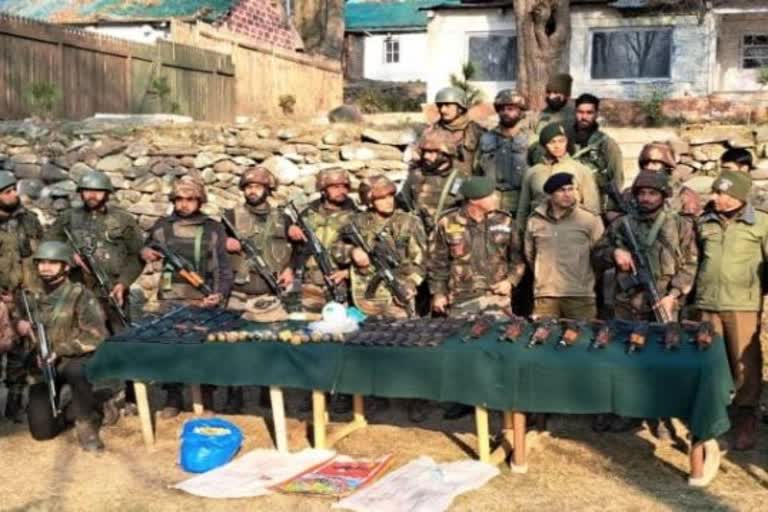 cache of ammunition recovered