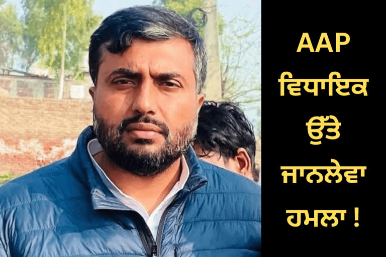 Deadly attack on AAP MLA Jagdeep Kamboj Goldy from Jalalabad