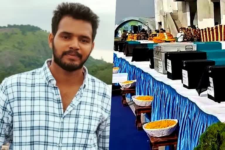 Sikkim  Army truck accident  keralite jawan  martyr  martyr keralite jawan Vyshakh  Dead body  ജന്മനാട്ടിലേക്ക്  സൈനിക വാഹനാപകടത്തില്‍  വീരമൃത്യു  വൈശാഖിന്‍റെ മൃതദേഹം  വടക്കൻ സിക്കിമിലെ  സെമ  സൈനിക ട്രക്ക്  മലയാളി സൈനികന്‍  ഐവര്‍മഠത്തില്‍  സംസ്‌കാരം  വൈശാഖ്  പാലക്കാട്  മൃതദേഹം  മന്ത്രി  റീത്ത്