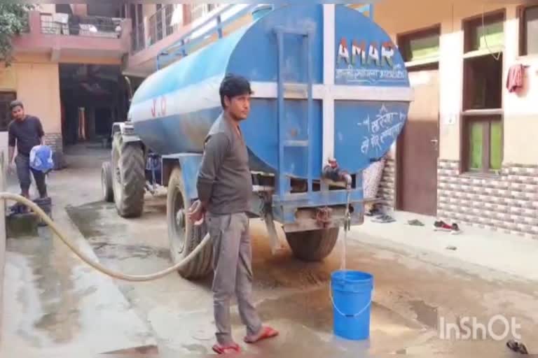 water problem in manesar of gurugram