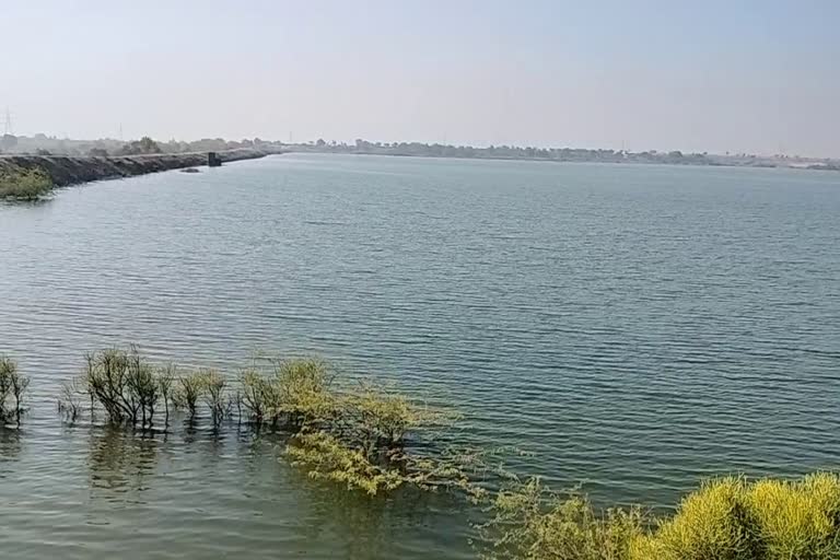 Rajnala lake of Atharga village filled up after 20 years
