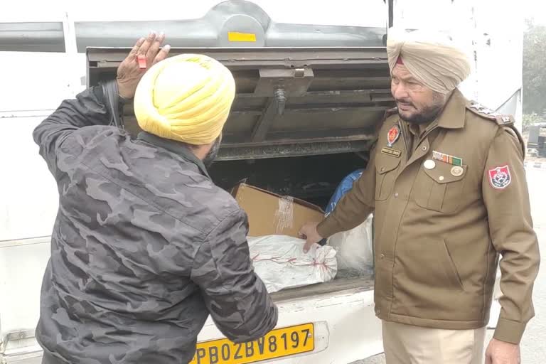 DIG Baljot Singh Rathore checked the vehicles