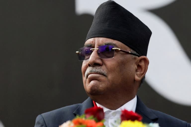 Maoist Center  Pushpa Kamal Dahal new Nepal PM  Pushpa Kamal Dahal  പുഷ്‌പ കമൽ ദഹൽ  നേപ്പാളിന്‍റെ പ്രധാനമന്ത്രിയായി പുഷ്‌പ കമൽ ദഹൽ  പ്രചണ്ഡ  ബിന്ദ്യ ദേവി ഭണ്ഡാരി  Bindya Devi Bhandari  Prachanda Nepal  നേപ്പാൾ പ്രധാനമന്ത്രിയായി പുഷ്‌പ കമൽ ദഹൽ  പുഷ്‌പ കമൽ ദഹൽ പ്രചണ്ഡ  നേപ്പാൾ മാവോയിസ്റ്റ് സെന്‍റർ