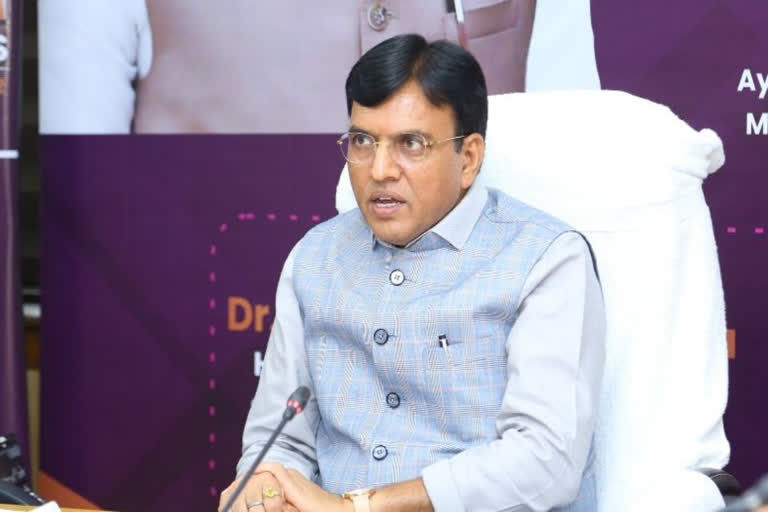 Union Health Minister Mansukh Mandaviya