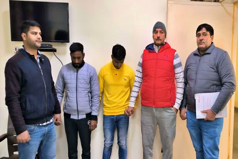 crime branch arrested the accused of murder in faridabad
