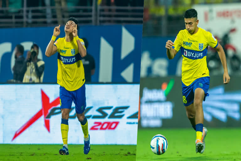 ISL Kerala Blasters defeated Odisha FC  indian super league  ഇന്ത്യൻ സൂപ്പർ ലീഗ്  കേരള ബ്ലാസ്റ്റേഴ്‌സ്  കേരള ബ്ലാസ്റ്റേഴ്‌സ്  ഒഡീഷ എഫ്‌സി  Kerala Blasters  Odisha FC  isl point table  സഹൽ അബ്‌ദുൽ സമദ്  സന്ദീപ് സിങ്  sahal abdul samad  sandeep singh  Kerala Blasters defeated Odisha FC