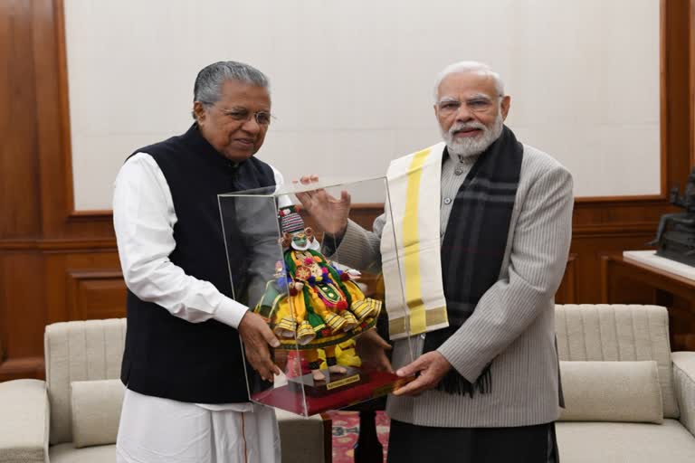 Kerala CM Vijayan meets PM Modi in Delhi