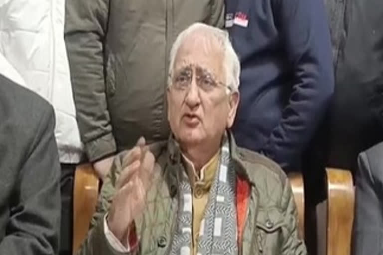 Senior Congress leader Salman Khurshid