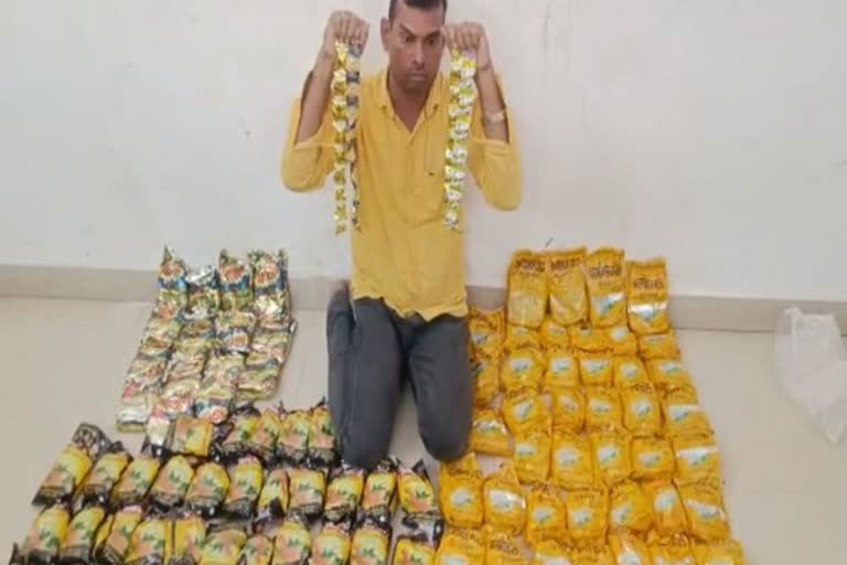 Inter-state drug peddler selling ganja in chocolate