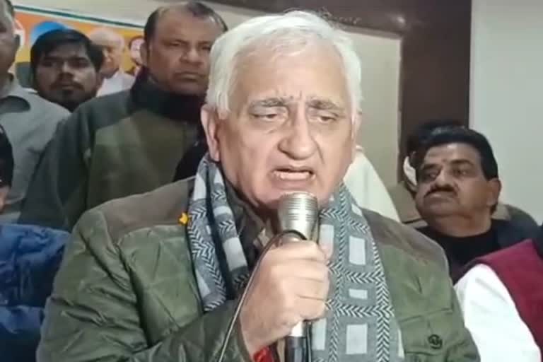 Salman Khurshid clarification on statement