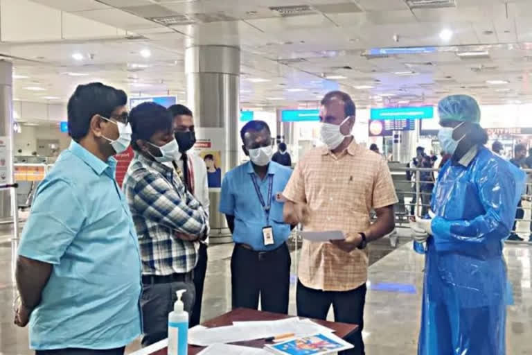 Mother-child test Corona positive at Madurai airport after returning from China