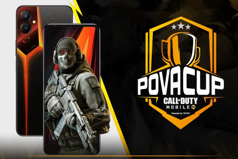 Call of duty mobile pova cup launch . tecno mobile skyesports launches .