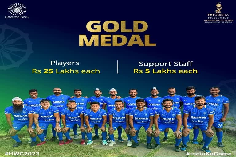 Hockey India announces cash prize to boost morale of men's team