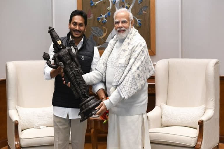 Andhra CM Reddy meets PM Modi in Delhi