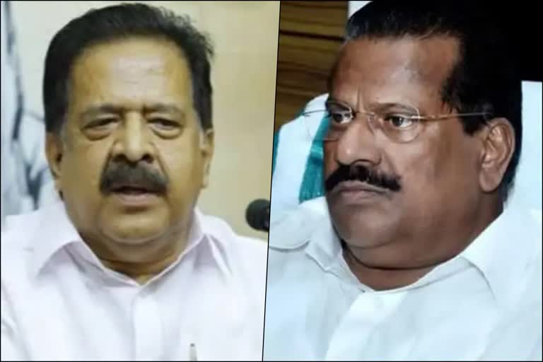 തിരുവനന്തപുരം  Ramesh chennithala  pinarayi vijayan  MV Govindan  chennithala against pinarayi and mv govindan  രമേശ് ചെന്നിത്തല  മുഖ്യമന്ത്രി  പാര്‍ട്ടി സെക്രട്ടറി  പ്രതികരിക്കാതെ മുഖ്യമന്ത്രി  എല്‍ഡിഎഫ്  സിപിഎം  എല്‍ഡിഎഫ് കണ്‍വീനർ  പിണറായി വിജയന്‍