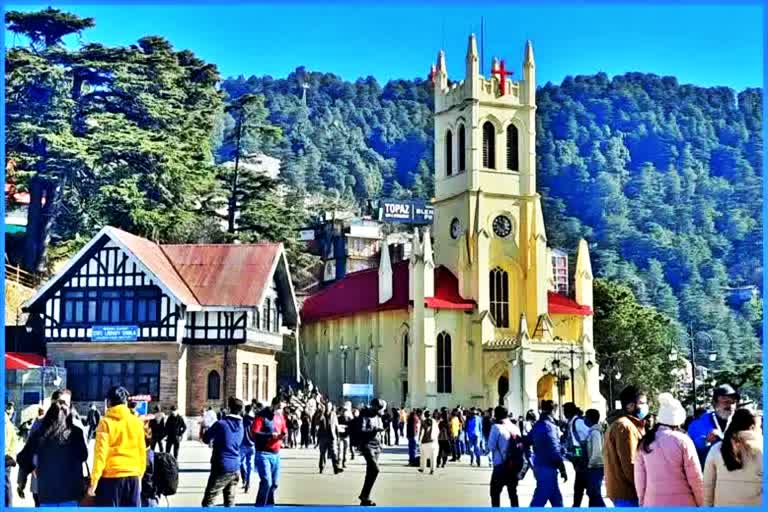 Shimla police issued advisory for new year.