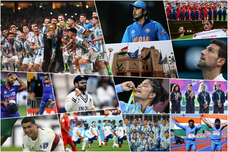 Year Ender 2022 Indian Sports  major protests in sports 2022  major controversy in sports 2022  major protests in sports 2022  സ്‌പോര്‍ട്‌സ് ഇയന്‍ എന്‍ഡര്‍  ഇയന്‍ എന്‍ഡര്‍ 2022  ലയണല്‍ മെസി  ഖത്തര്‍ ലോകകപ്പ്  ക്രിസ്റ്റ്യാനോ റൊണാള്‍ഡോ  Lionel Messi  Qatar World Cup  Cristiano Ronaldo  വിരാട് കോലി  virat kohli