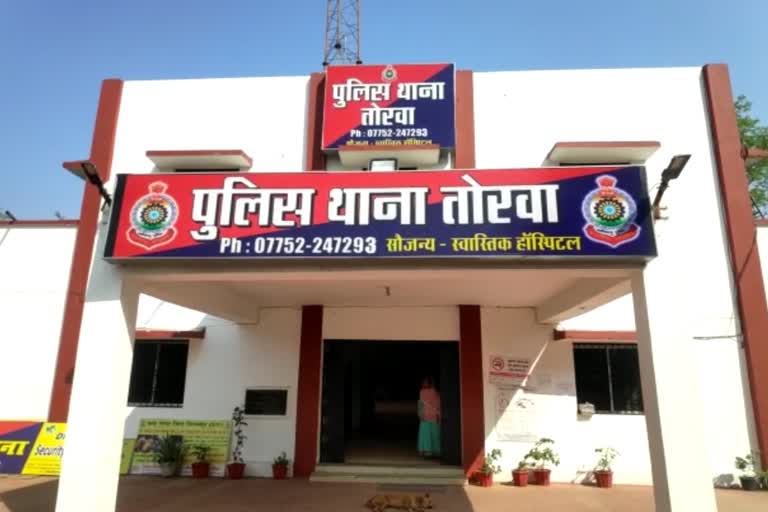 theft incident at businessman house in Bilaspur