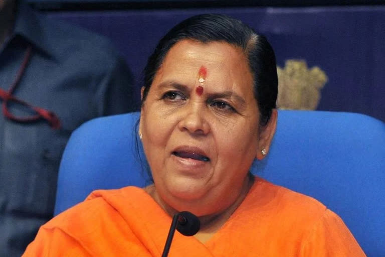 Uma Bharti ETV Bharat