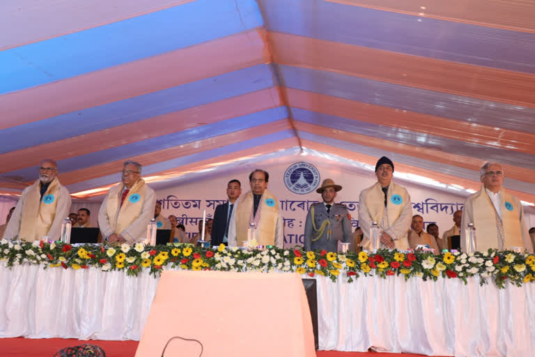 20th convocation of Tezpur University