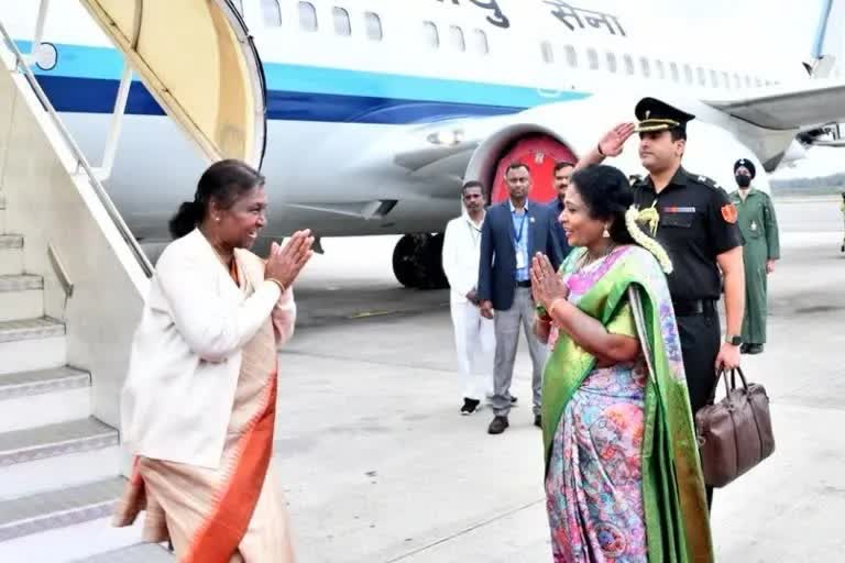 After winter vacation President Draupadi returned to New Delhi