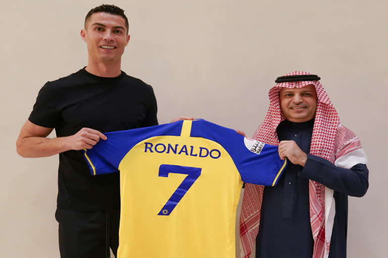 Cristiano Ronaldo in Saudi Arabia Club Al-Nassr ETV BHARAT