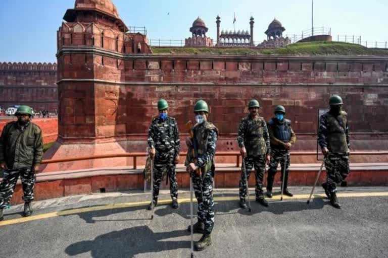 Heavy Security Deployment in Delhi for New Year Eve