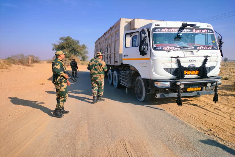 BSF search operation in Bikaner borde
