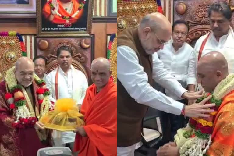 visit-to-adichunchanagiri-mutt-amit-shah-receives-blessings-of-nirmalananda-sri