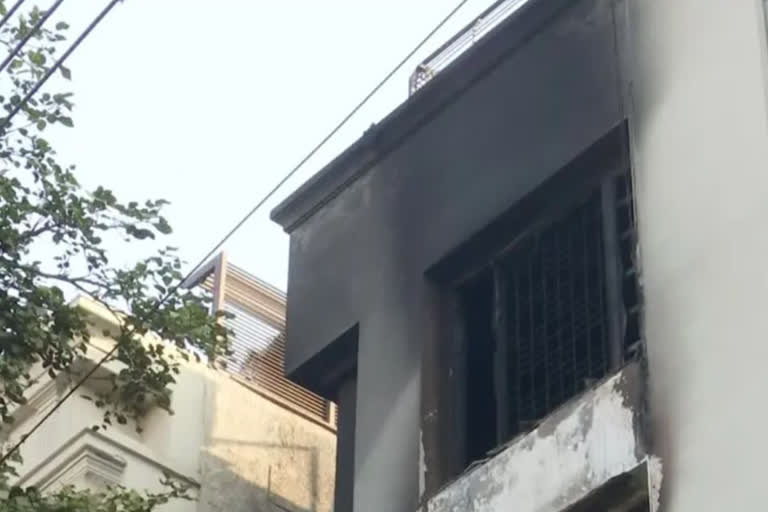 Two Killed Six Rescued in Delhi Care Home Fire ETV BHARAT