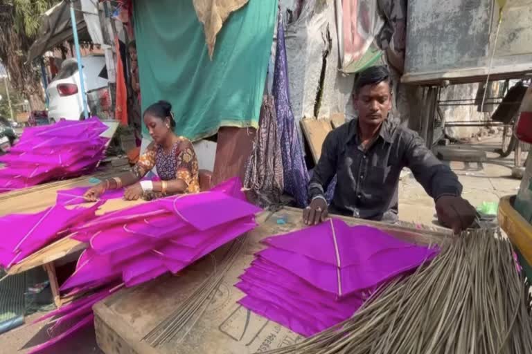 Kite making in Vadodara