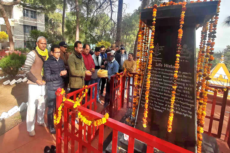 Martyr Captain Mridul Sharma Sacrifice Day.