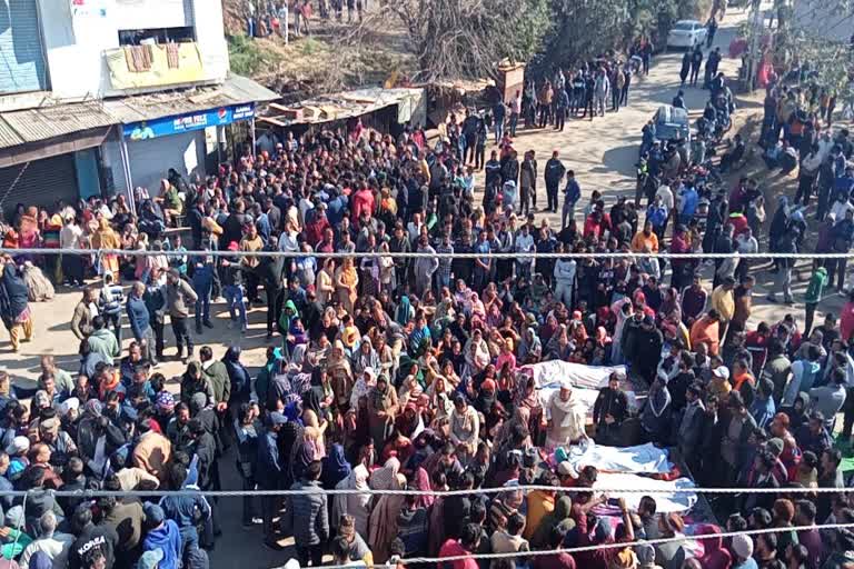 Protest in Rajouri