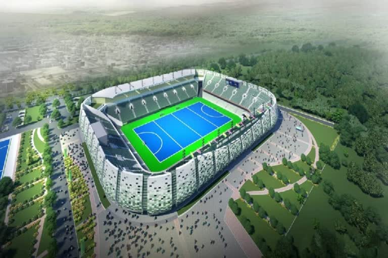 worlds largest hockey stadium  established in Odisha