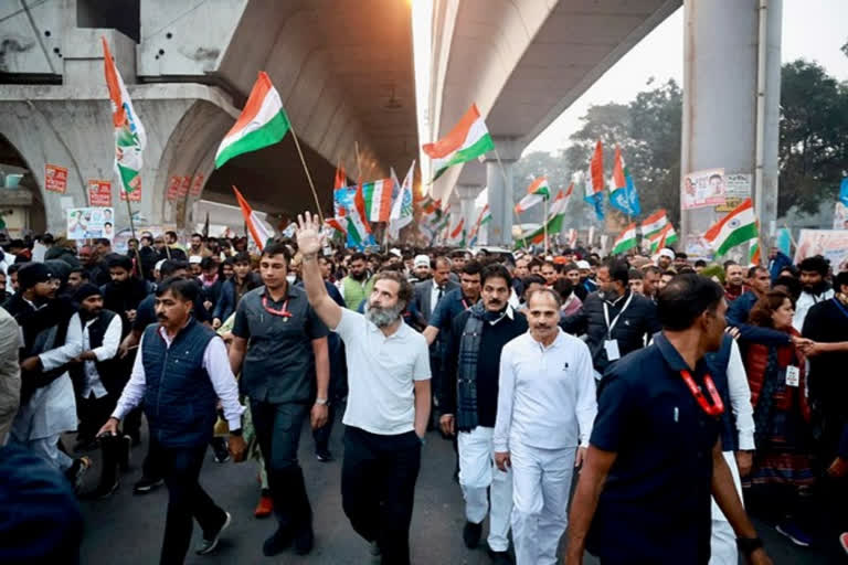 Rahul Gandhi at Bharat Jodo Yatra