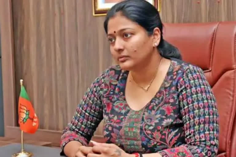 Tamil Nadu BJP leader Gayathri Raguramm