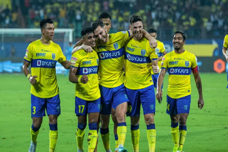 ISL  Kerala Blasters vs Jamshedpur FC highlights  Kerala Blasters vs Jamshedpur  Kerala Blasters  Jamshedpur  കേരള ബ്ലാസ്‌റ്റേഴ്‌സ്  ഐഎസ്‌എല്‍  ജംഷഡ്‌പൂര്‍ എഫ്‌സി  മഞ്ഞപ്പട  അഡ്രിയാന്‍ ലൂണ  Adrian Luna