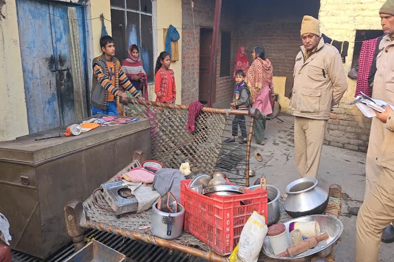 Laksar police attached the house of accused