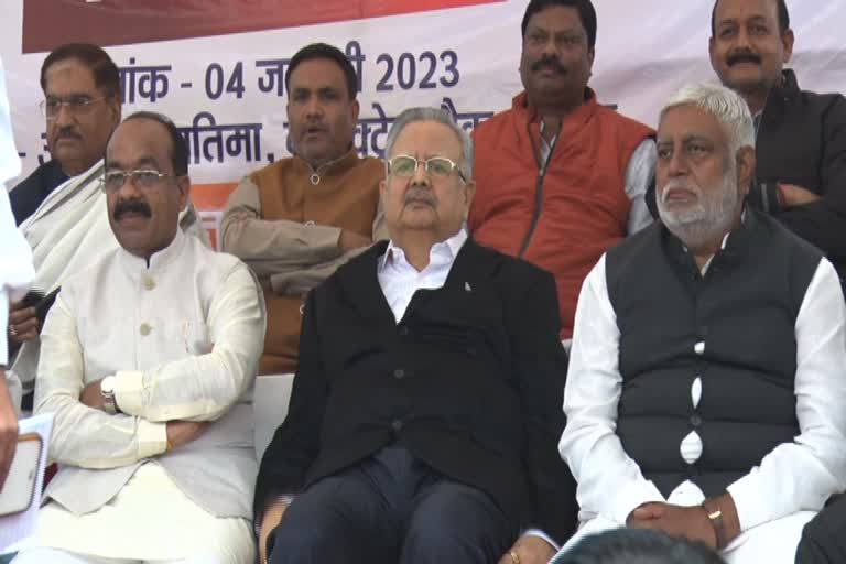 BJP targets Baghel government on conversion