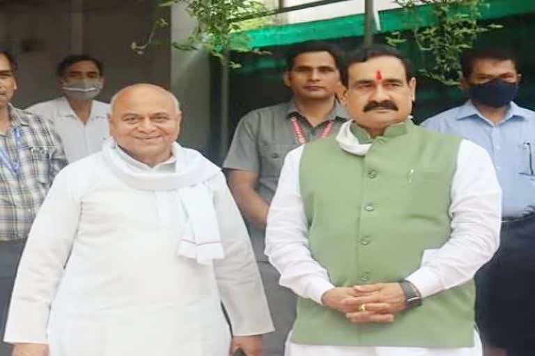 Dr. Govind Singh and Narottam Mishra