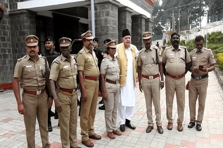 Farooq Abdullah in Tamil Nadu