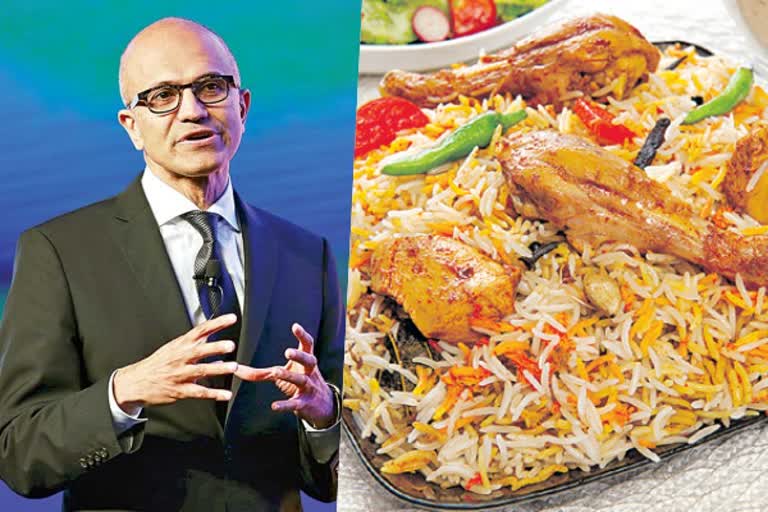 satyanadella ChatGPT biryani