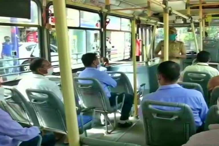 Man Masturbates in Bus ETv bharat