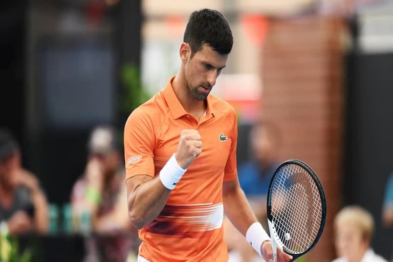 Novak Djokovic earns hard-fought win, ousts Quentin Halys