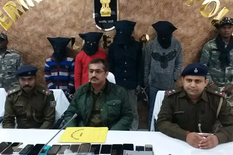Inter district thieves gang busted in Latehar