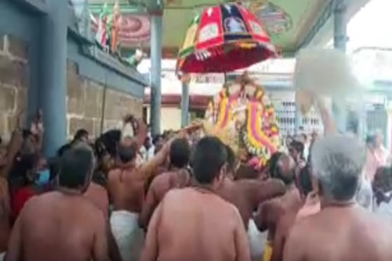 வீடியோ ஈரோடு கோட்டை கபாலீஸ்வரர் கோயிலில் ஆருத்ரா விழா