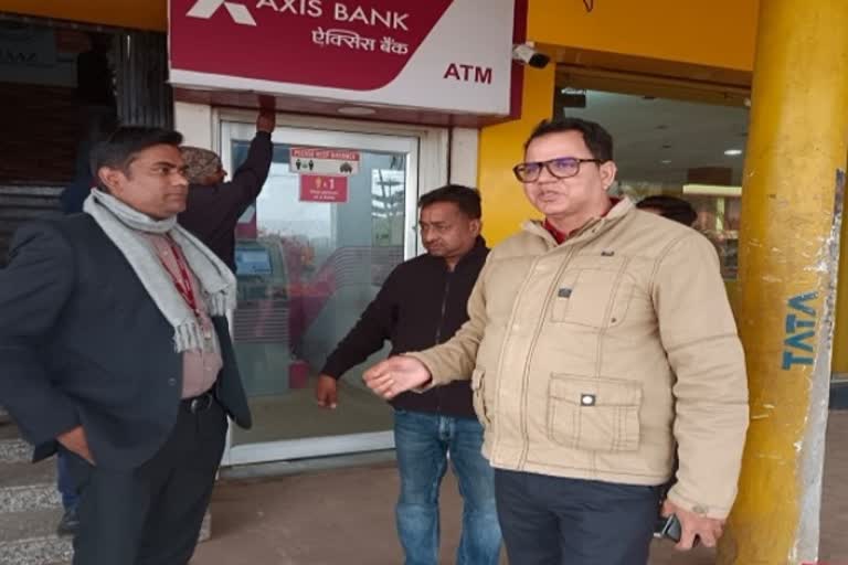 Theft attempt in Bank ATM in Seraikela