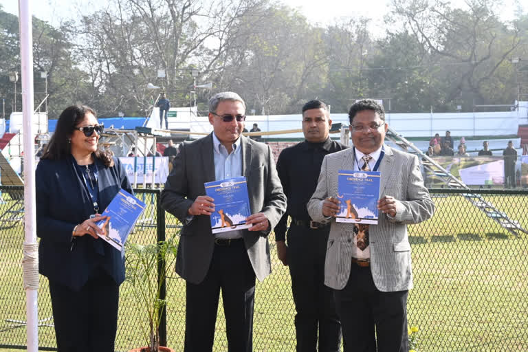 Dog show organized in Jamshedpur