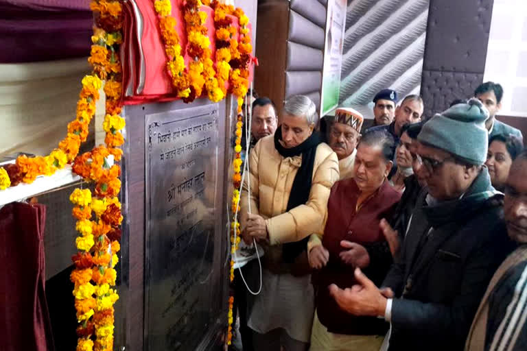 Minister JP Dalal inaugurated projects in Bhiwani MLA Ghanshyam Saraf