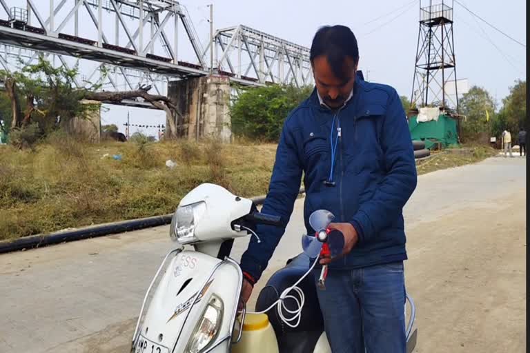 Gaurav Malpani of ujjain prepared indigenous jugaad